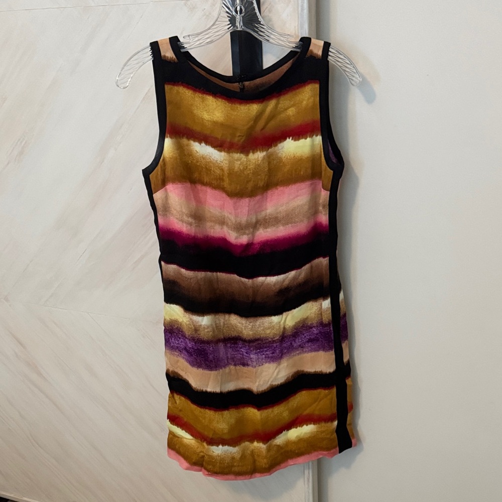 NWOT Ann Taylor Black and Brown Dress